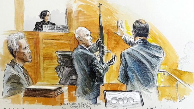 Jury soon to decide fate of Trump golf course alleged gunman Ryan Routh